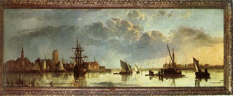 Aelbert Cuyp View on the Maas at Dordrecht Sweden oil painting art